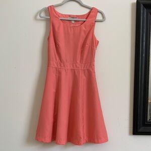 Elegant Coral A line Dress
